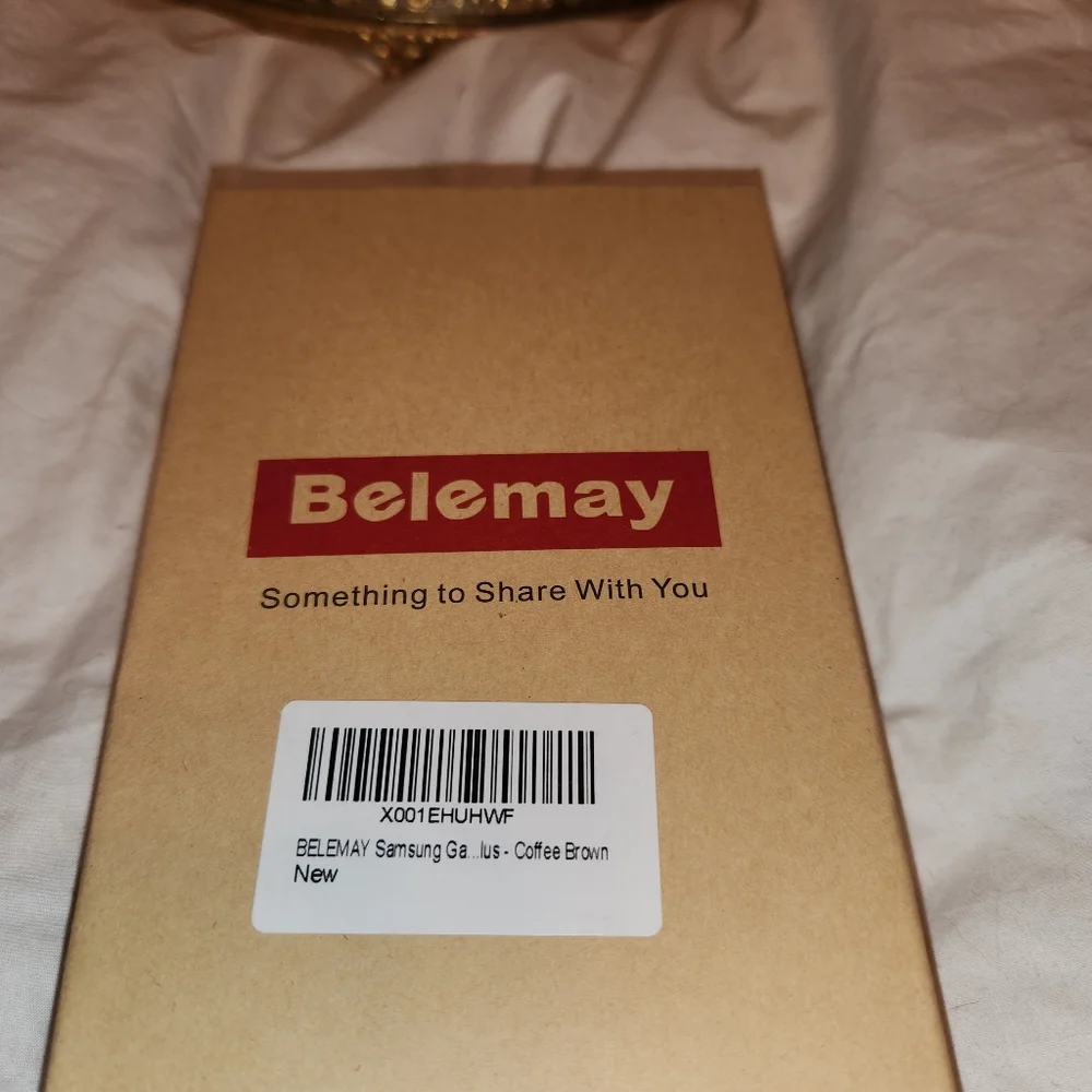 Belemay Genuine Leather Phone Case for Samsung Galaxy 8 Plus
